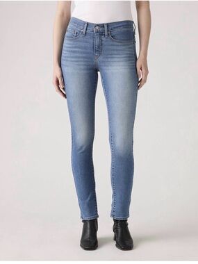 311 Shaping Light Blue Women's Skinny Levi JeansClassic Stretch Denim